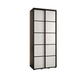 Armoire Davos 4 a portes coulissantes H. 235,2 x L. 100 x P. 45 2 portes