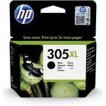 HP Cartouche d'encre N¿305XL 3YM62AE HC Noir