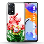 Coque pour Xiaomi Redmi Note 11 Pro / 11 Pro 5G Voyage Portugal Flamme