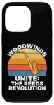 Coque pour iPhone 13 Pro Woodwinds Unite the Reeds Revolution Band Camp