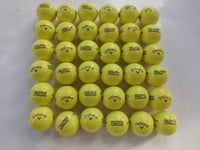 NEW CALLAWAY YELLOW PRACTICE  BALLS 3 DOZEN ~ PACK OF 36 GOLF BALLS ~ STAND OUT