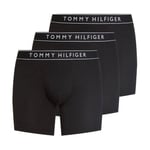 Tommy Hilfiger Kalsonger 3P Essentials Boxers Svart bomull Large Herr