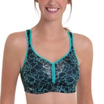 Anita BH Active Air Control DeltaPad Sports Bra Svart/Blå A 85 Dame