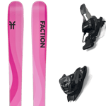 FACTION Pack ski Faction Dancer 1 Pink 25 + Fixations Mixte Rose taille 178 2025