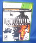 XBOX 360 LIVE BATTLEFIELD BAD COMPANY 2 VIDEO GAME TEEN WITH MANUAL, USED