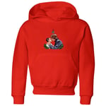 Star Wars Mistletoe Kiss Kids' Christmas Hoodie - Red - 5-6 Years - Red