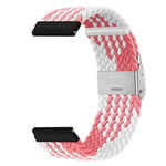 Punottu Kellon ranneke Garmin Vivomove Trend - pinkwhite