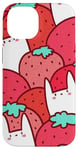 Coque pour iPhone 14 MagSafe Étui de contrôle pour appareil photo I'd Pic Red Strawberry