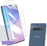 Protection Écran [Non-Verre Trempé] Pour Samsung Galaxy S10 Plus Et Galaxy S10 Plus Verre Trempé Caméra Arrière Protecteur [2+2 Pièces],Tpu Flexible Protection Écran Pour Galaxy S10 Plus