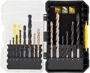 Stanley STA88561 Masonry/Metal/Wood Drill Set 14pc TStak Compatible Tough Case