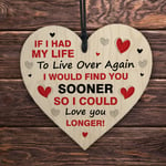 Valentines Gift For Him Or Her Love You Longer Valentines Day Gift Anniversary