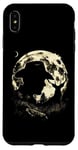 iPhone XS Max Deer Hunting Hunter Silhouetted Moonlit night Case