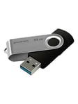 GOODRAM Muisti USB UTS3 32GB USB 3.0 Musta - 32GB - USB-tikku