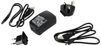 Garmin 010-11478-05 AC Charger (EU and UK Adapters), Black