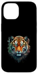 iPhone 14 TIGER in the Asian forest art save the tigers protect tiger Case