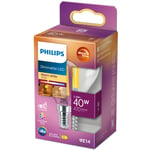 Philips LED E14 Klot 3,4W (40W) Klar Dim WarmGlow 470