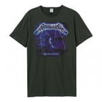 Amplified Unisex Adult Ride The Lightning Metallica Vintage T-Shirt - S