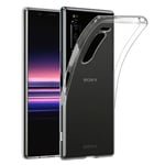 32nd Clear Gel Series - Transparent TPU Case Cover for Sony Xperia 5 (2019)