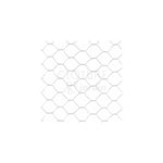 Cloture&jardin - Grillage Triple Torsion Galvanisé - Maille Hexa 13mm - Longueur 50m - 1,50 mètre