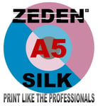 A5 SILK PAPER 300 gsm for Laser & Digital Printers x 1000 sheets by Zeden