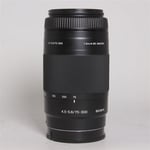 Sony Used Alpha 75-300mm f4.5-5.6 Zoom Lens