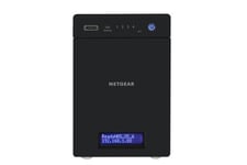 NETGEAR RN10400-100EUS ReadyNAS 104 4 Bay Personal Cloud Network Attached Storage 1 TB (1 x WD10EFRX Included), iTunes Server, Plex Server, DLNA Media Streaming and RAID