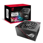 ASUS ROG Strix Bloc d'alimentation de Jeu doré 750 W avec câble PCIe 16 Broches (750 W, Certification 80+ Gold, Ventilateur Axial-Tech, Compatible ATX 3.0, Compatible PCIe 5.0)