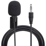 Lavalier Mic Microphones Handsfree Clip On Lapel For Phone PC Recording