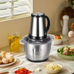 5L Electric Meat Grinder Mincer Mixer Home Blender Food Chopper Processor