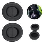 EAS Coussinet d\oreille Remplacement de coussin d\éponge pour casque d\écouteur pour Razer Kraken Pro V2 7.1 V2 (noir)