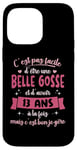 Coque pour iPhone 14 Pro Max 13 ans Cadeau Anniversaire Fille Belle Gosse Idée Cadeau