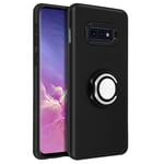 Coque pour Samsung Galaxy S10e Antichoc Bague Maintien Support Vidéo Noir