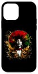 Coque pour iPhone 12 mini Expression féminine afro autonomisée