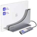 Ensemble station d'accueil MacBook Pro 14" (M1, M2, M3 avec Base/Pro/Max, 2021-2023) - Station d'accueil MacBook compatible Magsafe avec adaptateur multiport pour moniteur HDMI 4K