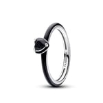 Pandora ME 193088C01-56 bague coeur noir