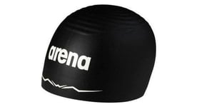 Bonnet de bain arena aquaforce wave noir blanc