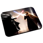 Tapis de souris dark vador contre obiwan kenobi