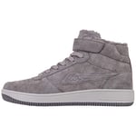 Kappa Mixte Bash Mid Fur-Unisexe Chaussure de Course sur Route, 1614 Grey L Grey, 36 EU