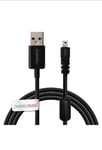 Panasonic Lumix DMC-FZ72 CAMERA USB DATA SYNC CABLE / LEAD FOR PC AND MAC