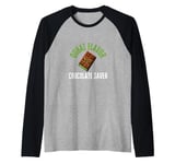 Dubai Flavor, Chocolate Saver Luxury Style Raglan Baseball Tee