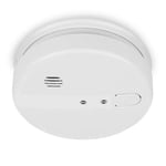 Smartwares FSM-17400 Optical Smoke Detector, Wired & Connectable, with 9V Back Up Battery, 230 V