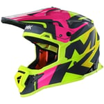 Crosshjälm smk - Allterra xpower gul rosa medium eirt energy impact resistant thermoplastic