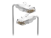 Ubiquiti Unifi - Patch-Kabel - Rj-45 (Hane) Till Rj-45 (Hane) - 5 M - 2.5 Mm - Cat 6 - Etherlighting-Teknologi, 2,5 Gigabit Ethernet, Nano-Tunn, Formpressad - Vit