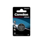 Camelion CR2477 knappcellebatteri med høy energitetthet