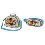 Paramount Paw Patrol La Pat' Patrouille Friendship - Sac à Goûter 3D + Trousse 3D Double