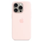 Coque Magnétique En Silicone Liquide Apple Magsafe,Coque De Protection Complète,Chargement Sans Fil,E,Iphone 15,14,13 Pro Max - Type Chalk Pink-Iphone 13