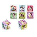 JEU PATIENCE CUBE 5.7X5.7X5.7CM LICORNE