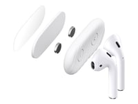 Keybudz Airdockz - Magnethållare För True Wireless-Hörlurar - För Apple Airpods (1:A Generation, 2A Generation)