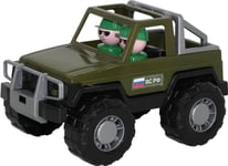 Polesie "Safari", Jeep Militärbil I Nät - 47038