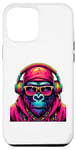 Coque pour iPhone 15 Pro Max Sasquatch Sasquatch Lunettes pour casque Multicolore